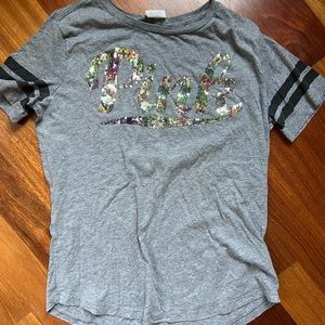 VS Pink Sequin Shirt